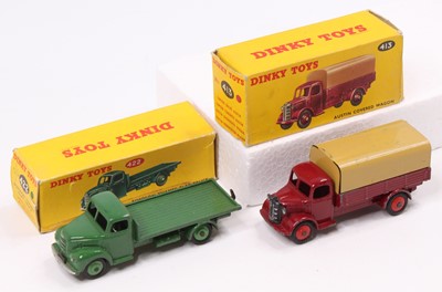 Lot 1298 - Dinky Toys boxed model group, 2 commercial...