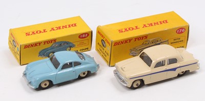 Lot 1297 - Dinky Toys boxed model group, 2 examples...