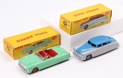 Lot 1295 - Dinky Toys boxed model group, 2 examples...