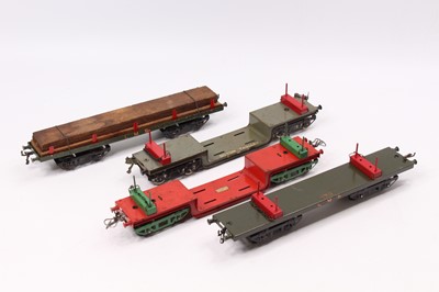 Lot 397 - FourNo.2 Hornby Goods wagons: 1933-5 No.2...