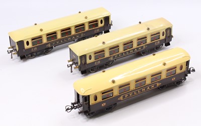 Lot 398 - Three Hornby No.2 Pullman coaches: Probably...