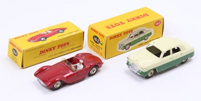 Lot 1394 - Dinky No.162 Ford Zephyr Saloon in two-tone...