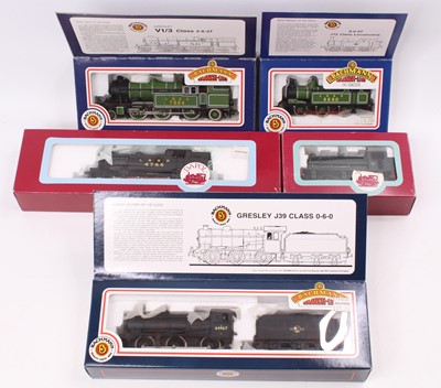 Lot 581 - Five locos: D53 Dapol  0-6-2 N2 LNER tank...