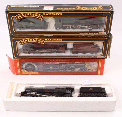 Lot 597 - Four boxed locos: Mainline parallel boiler...