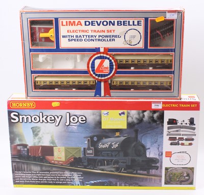 Lot 598 - Two Train sets: Hornby R1036 ‘Smokey Joe’ with...