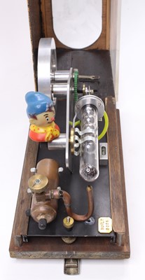 Lot 73 - Scratchbuilt Stirling cycle hot air gas...