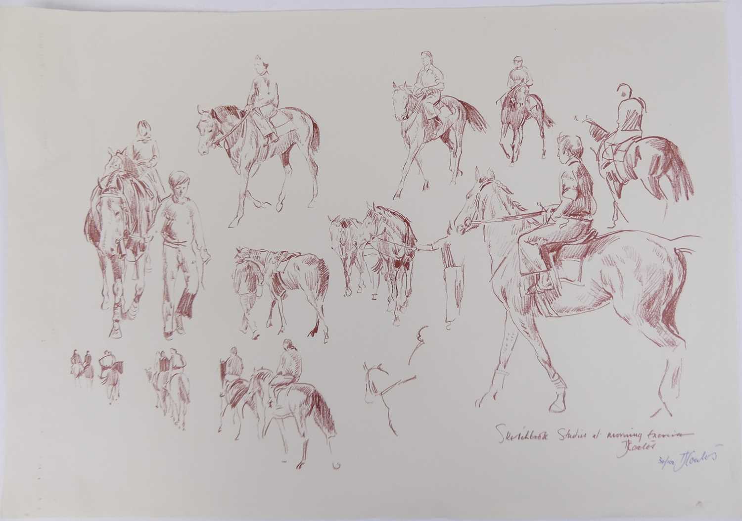 Lot 241 - Tom Coates (1941-2023) - Sketchbook studies at...