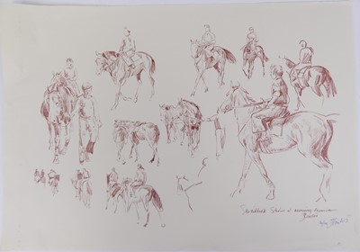 Lot 1125 - Tom Coates (1941-2023) - Sketchbook studies at...