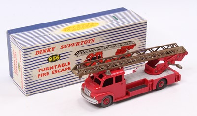 Lot 1234 - Dinky Toys No. 956 turntable fire escape...