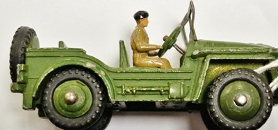 Lot 1240 - A Dinky Toys No. 674 Austin Champ comprising...