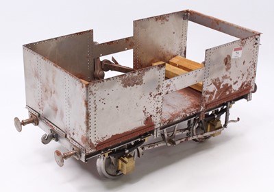 Lot 74 - A 5" gauge kit built scale model of a railway...