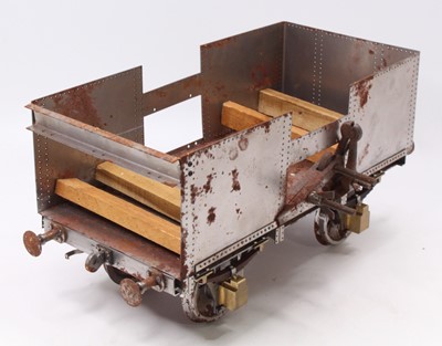 Lot 74 - A 5" gauge kit built scale model of a railway...