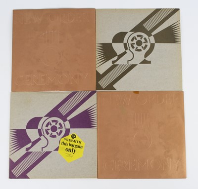 Lot 659 - New Order, a collection of five 7" singles to...
