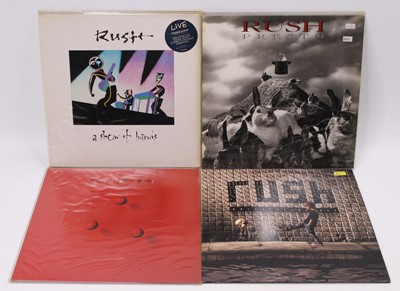 Lot 639 - Rush - a collection of LPs, to include: Roll...
