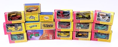 Lot 869 - 2 trays of mixed Matchbox Models of Yesteryear...