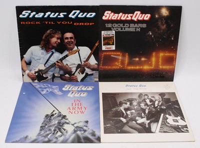 Lot 585 - Status Quo - a collection of LPs, to include:...