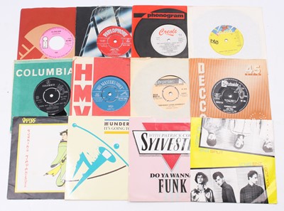 Lot 656 - A large collection of assorted 7" singles,...