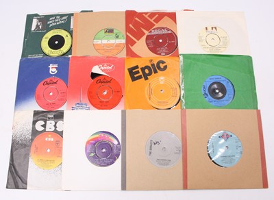 Lot 658 - A large collection of assorted 7" singles,...