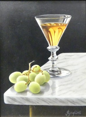 Lot 197 - *Anne Songhurst (b.1946) - Sherry and grapes,...