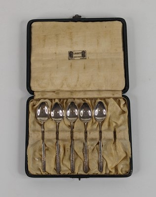 Lot 94 - Liberty & Co of London, a set of five silver...
