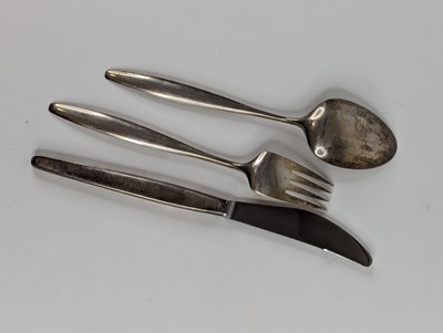 Lot 104 - A Georg Jensen of Copenhagen 'Cyprus' pattern...