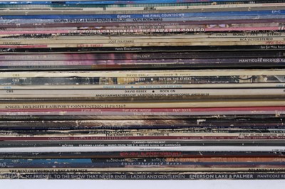 Lot 569 - A large collection of assorted LPs, various...