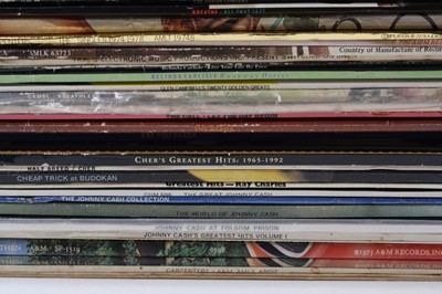 Lot 569 - A large collection of assorted LPs, various...