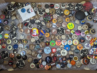 Lot 85 - A large collection of pin badges, to include...