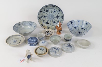Lot 90 - *A Chinese blue & white decorated porcelain...
