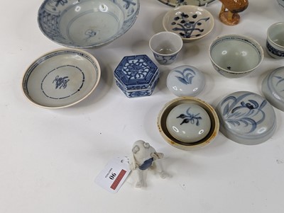 Lot 90 - *A Chinese blue & white decorated porcelain...