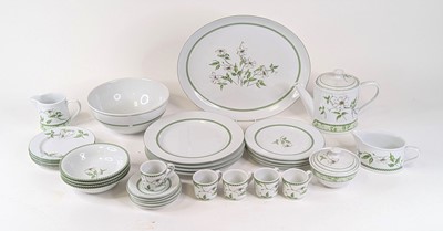 Lot 99 - A collection of Royal Worcester Cafe Fleur...