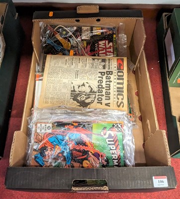 Lot 106 - A collection of comics to include DC Batman,...