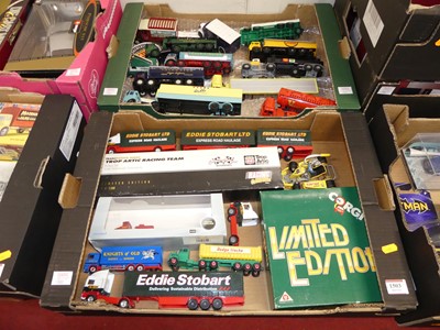 Lot 1503 - Two trays containing various haulage models to...