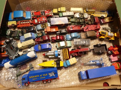 Lot 1533 - A quantity of loose playworn diecast to...