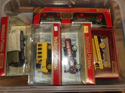 Lot 1538 - Two boxes containing Matchbox Models of...