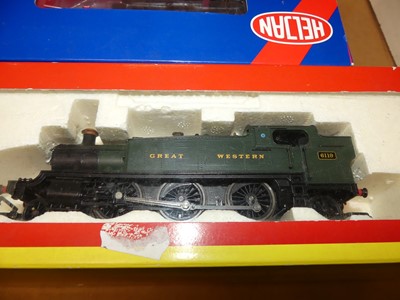 Lot 1556 - Two 00 gauge locos to include Heljan GWR...