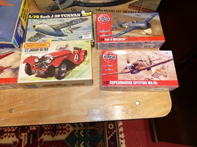 Lot 1566 - A quantity of aircraft and other kits to...