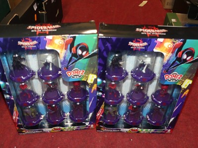 Lot 1569 - Six Spider-man into the Spider-verse boxed...