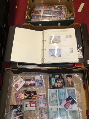 Lot 1570 - Four boxes containing TV related accessories...