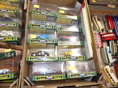 Lot 1590 - Two boxes containing Corgi Classic Models to...