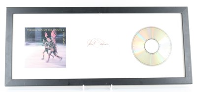 Lot 753 - Paul Simon, signed autograph page in black ink,...