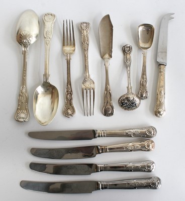 Lot 1188 - A collection of mainly Victorian silver...