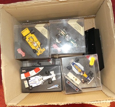 Lot 1614 - A small quantity of F1 related diecast to...