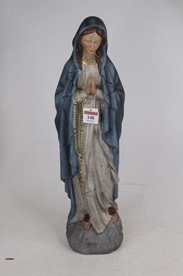 Lot 148 - A modern painted composite figure of the...