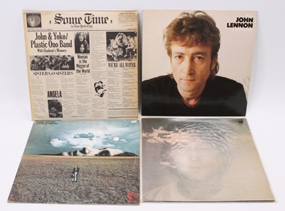 Lot 637 - John Lennon and other former Beatles related a...