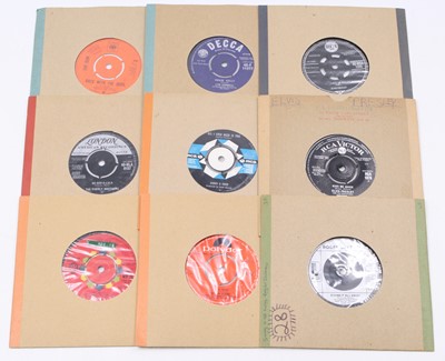 Lot 691 - A large collection of assorted 7" singles,...
