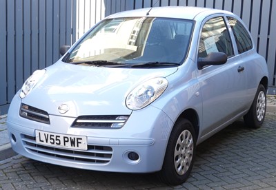 Lot 1001 - A 2005 Nissan Micra 1.2S, 3 door, registration...