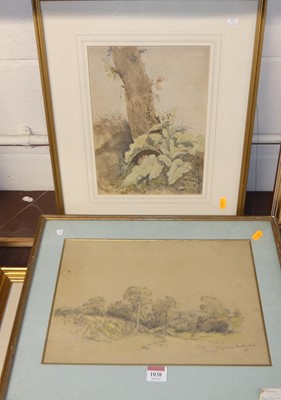 Lot 1038 - John Duvall (1816-1892) - Landscape scene,...