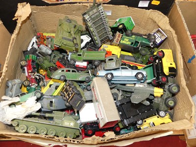 Lot 1638 - A quantity of loose playworn diecast to...