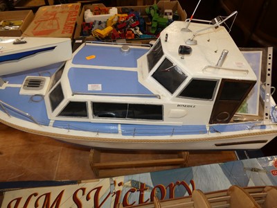 Lot 1621 - A Kyosho Seawind Racing Yacht on stand, a...